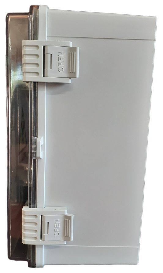 Inge: DC PV Combiner Box with Transparent Cover - (PC / IP66) - 300mm x 200mm x 160mm (PB-I-30-20-16-PC) - Image 2