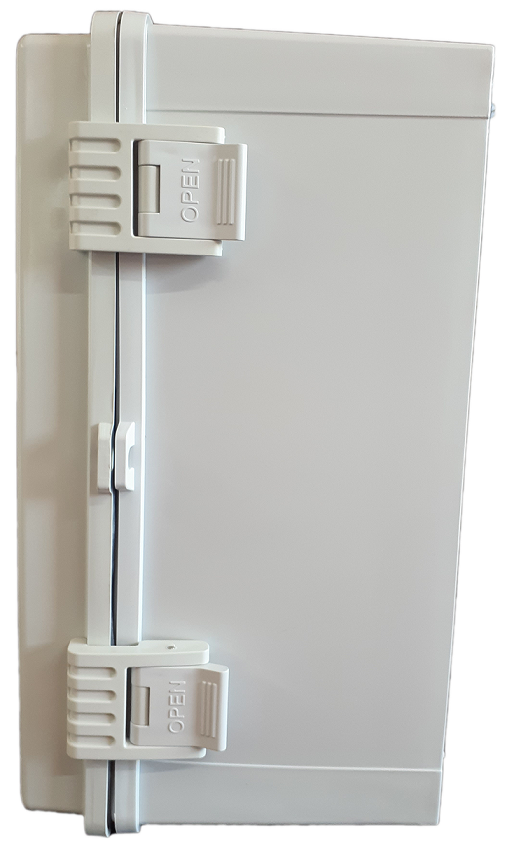 Inge: DC PV Combiner Box with White Cover - (ABS / IP66) - 400mm x 300mm x 170mm (PB-I-40-30-17-ABS) - Image 2