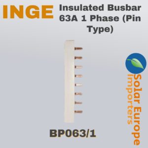 Insulated Busbar 63A 1 Phase (Pin Type) (BP063/1)