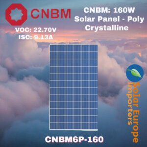 CNBM: 160W Solar Panel - Poly Crystalline (CNBM6P-160)