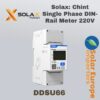 Solax: Chint Single Phase DIN-Rail Meter 220V (DDSU66)