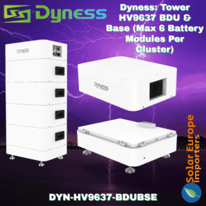 Dyness: Tower HV9637 BDU & Base (Max 6 Battery Modules Per Cluster) (DYN-HV9637-BDUBSE)