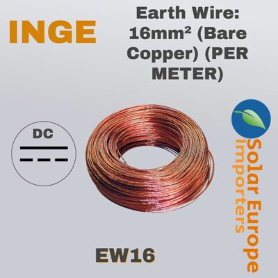 Earth Wire: 16mm² (Bare Copper) (PER METER) (EW16)