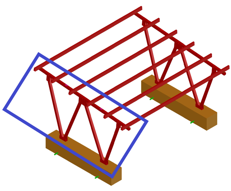 Inge: Carport 2 Kit (4 x Galvanized Legs, 1 x Aluminium Square Beam, Bolts & Nuts)