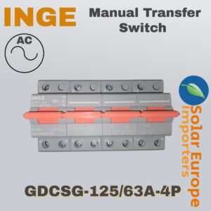 Inge: AC 4P Manual Transfer Switch 63A (GDCSG-125/63A-4P)