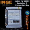 INGE: PV 1000V Isolation & Protection Box: 4 PV Inputs / 4 DC Outputs - 4 Strings / 4 MPPT (36 Way Box) (INGE-4in/4out)