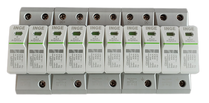Inge: DC 2P Surge Protection Device 500V 40KA (G2040PV-2-500) - Image 3