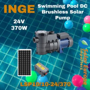 Inge: Swimming Pool DC Brushless Solar Pump 24VDC 370W (LSP10/10-24/370)