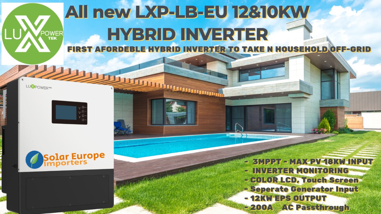 Lux Power: Inverter 10Kw Hybrid Single Phase (LUX-LXP-LB10K) - Image 4