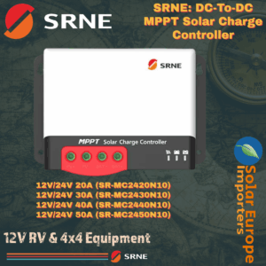 SRNE: DC-To-DC MPPT Solar Charge Controller 12V/24V 20A (SR-MC2420N10)