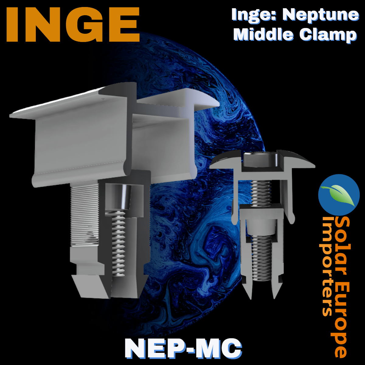 Inge: Neptune Middle Clamp (NEP-MC)