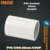 Inge: PVC Conduit Coupler 20mmØ (10 Pack) (PVC-CON-20mm-COUP)