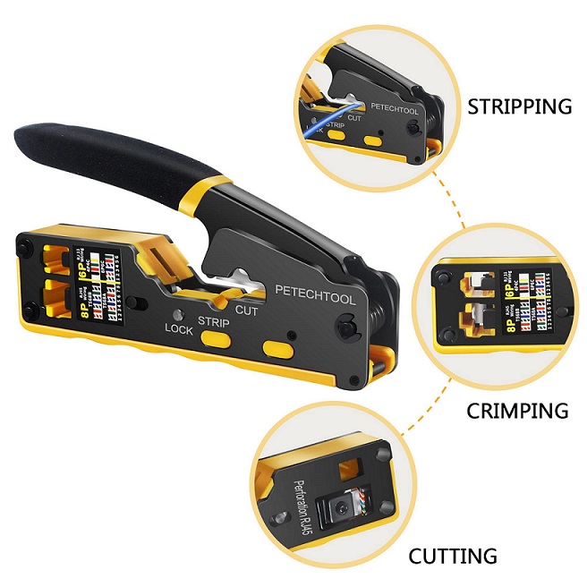 RJ45 - RJ11 Modular Plug Crimping Tool (RJ45CRIMP) - Image 3