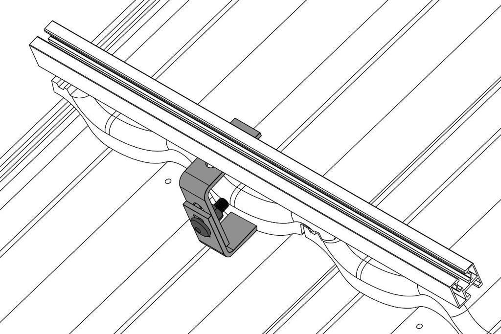 Inge: Universal Roof Hook (1 x Galvanized M10x25mm Hex Bolt, 1 x Galvanized M10 Hex Nut) (RH001) - Image 2