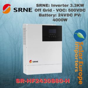 SRNE: Inverter 3.3Kw Off Grid (SR-HF2430S80-H)