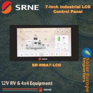 SRNE: 7-Inch Industrial LCD Control Panel (SR-RMA7-LCD)