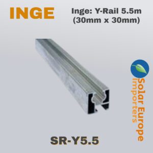 Inge: Y-Rail 5.5m (30mm x 30mm) (SR-Y5.5)