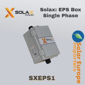 Solax: EPS Box Single Phase (SXEPS1)