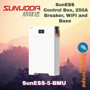 Sunwoda: SunESS Control Box, 250A Breaker, WiFI and Base (SunESS-5-BMU)