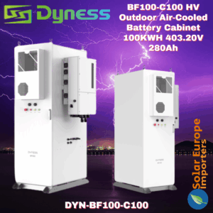 Dyness: BF100-C100 HV Outdoor Air-Cooled Battery Cabinet 100KWH 403.20V 280Ah (DYN-BF100-C100)