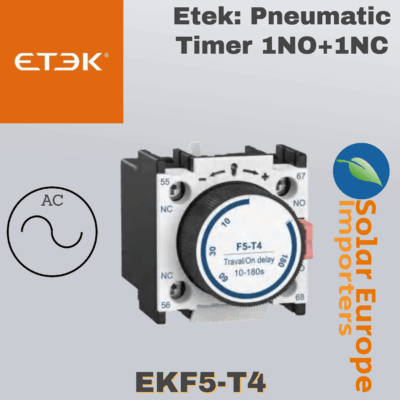 Etek: Pneumatic Timer 1NO+1NC (EKF5-T4)
