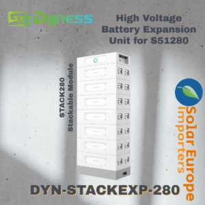 Dyness: High Voltage Battery Expansion Unit for S51280 (DYN-STACKEXP-280)